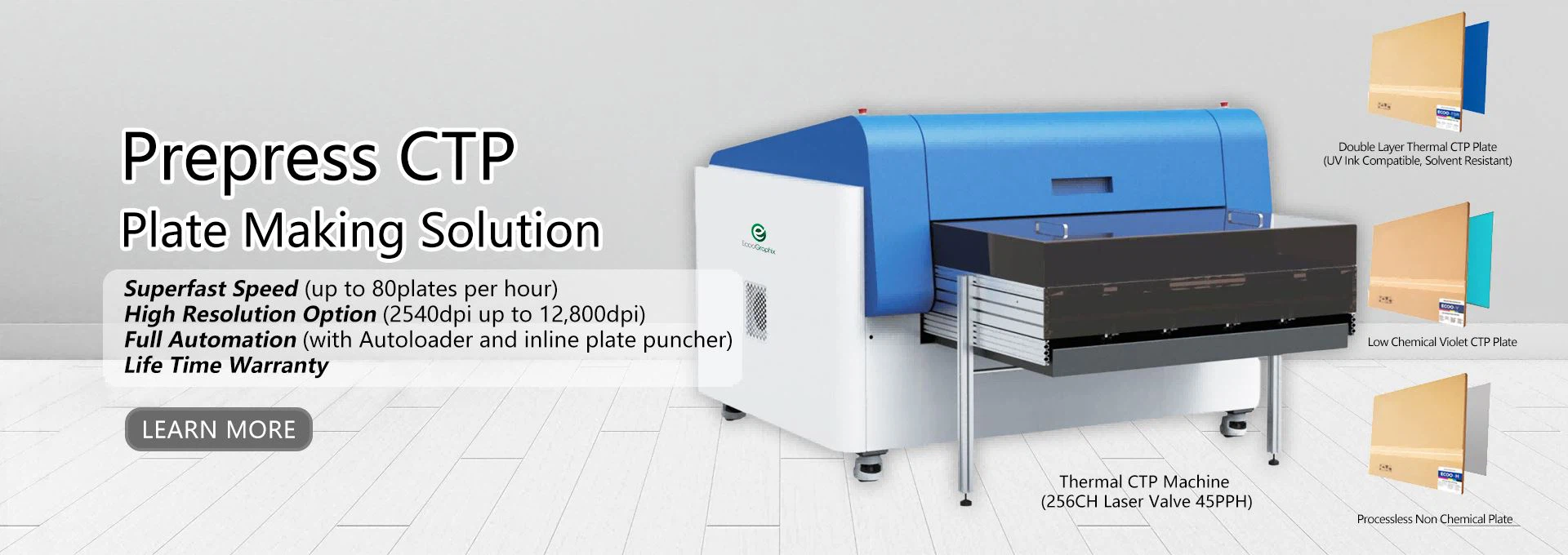 Offset Printing Prepress Solution Computer to Plate CTP Machine